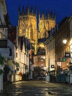 York Minster from Fossgate, York.